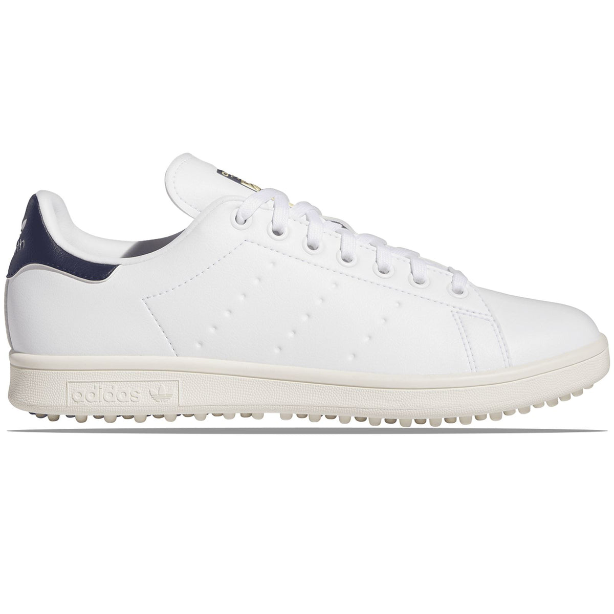 adidas Stan Smith Spikeless Golf Shoes White/Navy | TRENDYGOLF UK