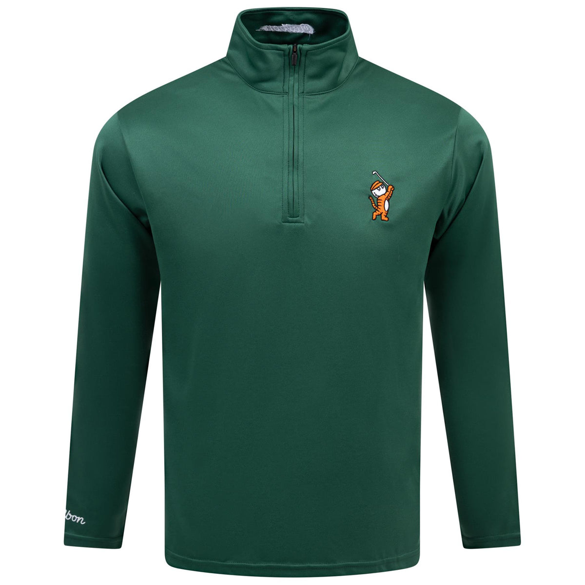 Malbon Golf Tiger Buckets Performance Quarter Zip Mid Layer