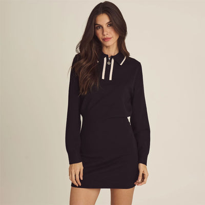 Lya Knit Dress Black