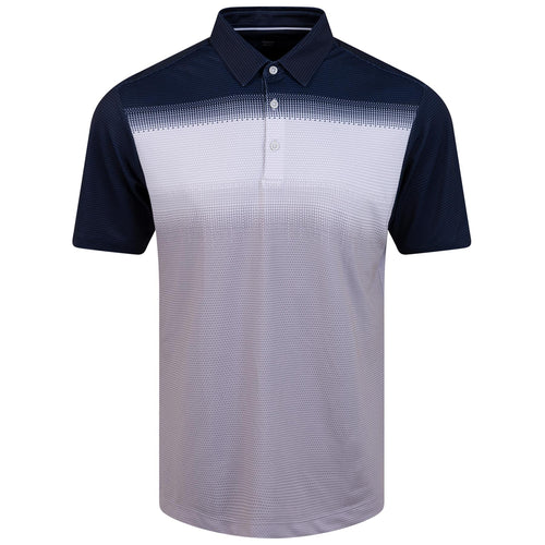 Mo Ventil8+ Stretch Regular Fit Polo Cool Grey/White/Navy - 2024