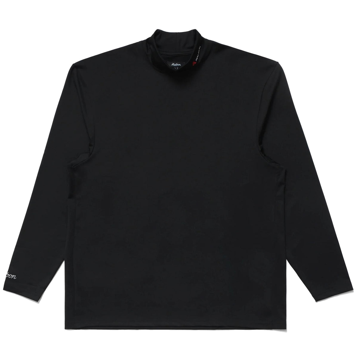 スウェット・トレーナー Malbon Golf Malbon Base Layer BLACK MAN M4221PIN03BLK Malbon Golf Expedition LS Base Layer Black | TRENDYGOLF UK