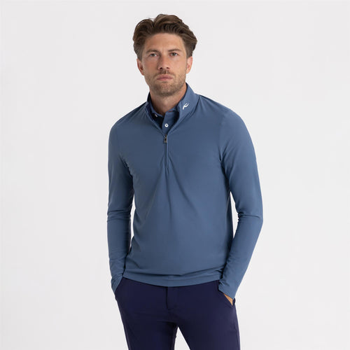 Shift Half Zip Mid Layer Admiral Blue