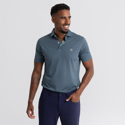 Verse Performance Mesh Polo Navy