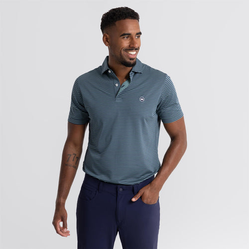 Verse Performance Mesh Polo Navy