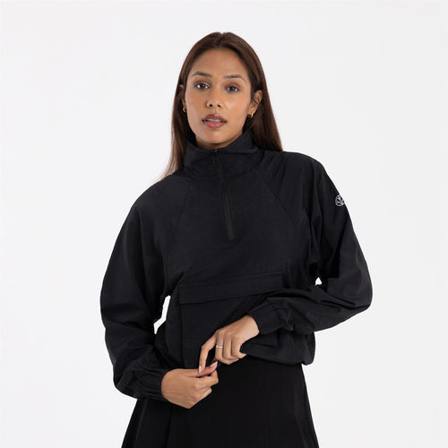 Chelsea Half Zip Pullover Black