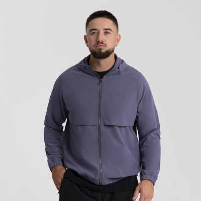 Go-To Full-Zip Windbreaker Preloved Violet