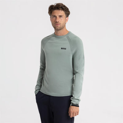 Perform Max Crew Neck Open Green