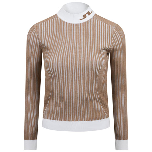Womens Felicia Blended Knitted Sweater Tiger Brown - SS23