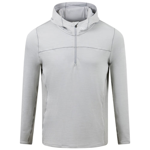 Liam Hooded Half Zip Mid Layer Alloy - SS23