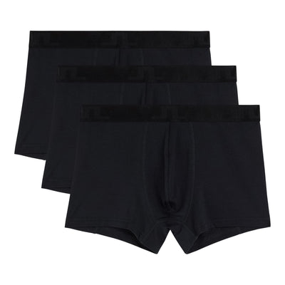 Bridge Lyocell Boxer Shorts Black - 2024
