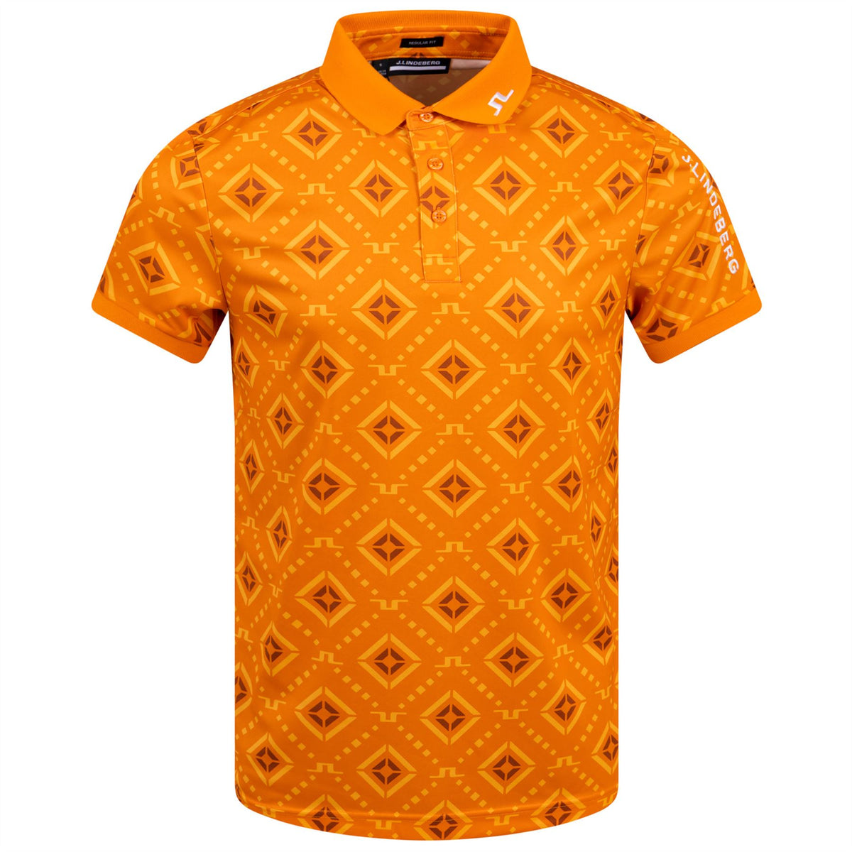 Louis Vuitton Monogram Bandana Short-sleeved Shirt Orange/White