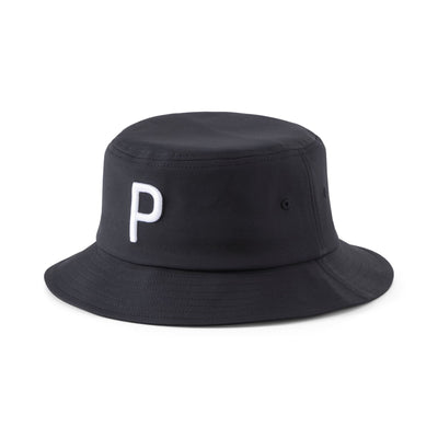 Bucket P Hat Puma Black - 2024