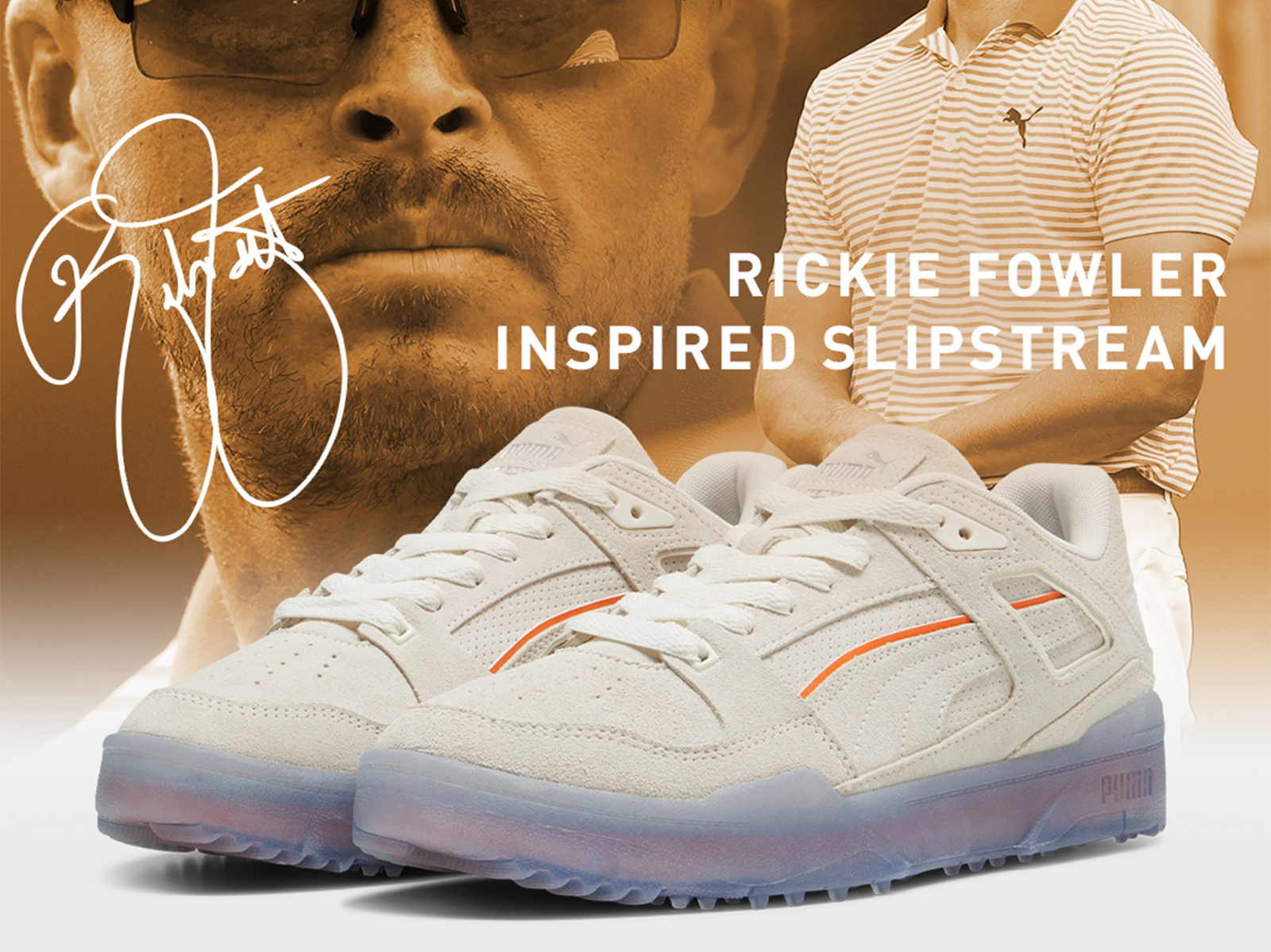 PUMA Slipstream Golf Shoes - Rickie Fowler Signature Design