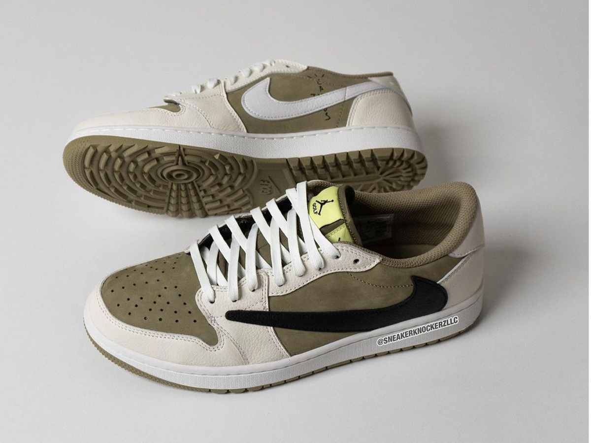 The Nike Air Jordan 1 Low x Travis Scott Golf Shoes – TRENDYGOLF UK