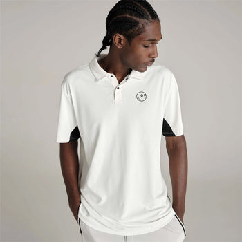 Performance Pique Polo White