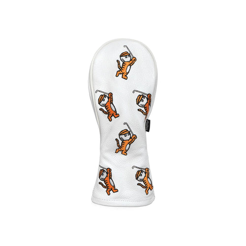 Tiger Buckets Wood Headcover White - AW24