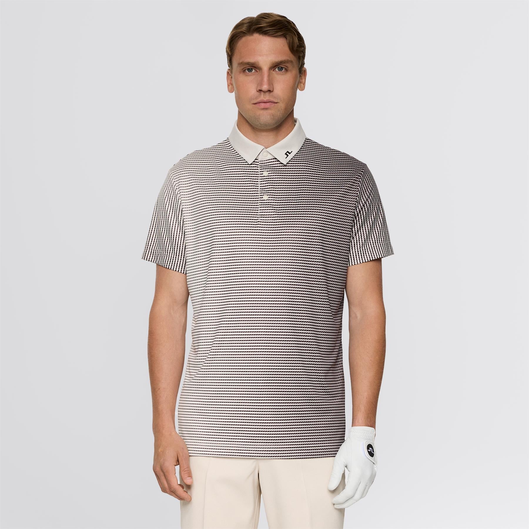 Marvin Stripe Polo Moonbeam