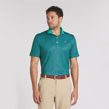 x PTC Resort Polo Deep Navy/Sparkling Green