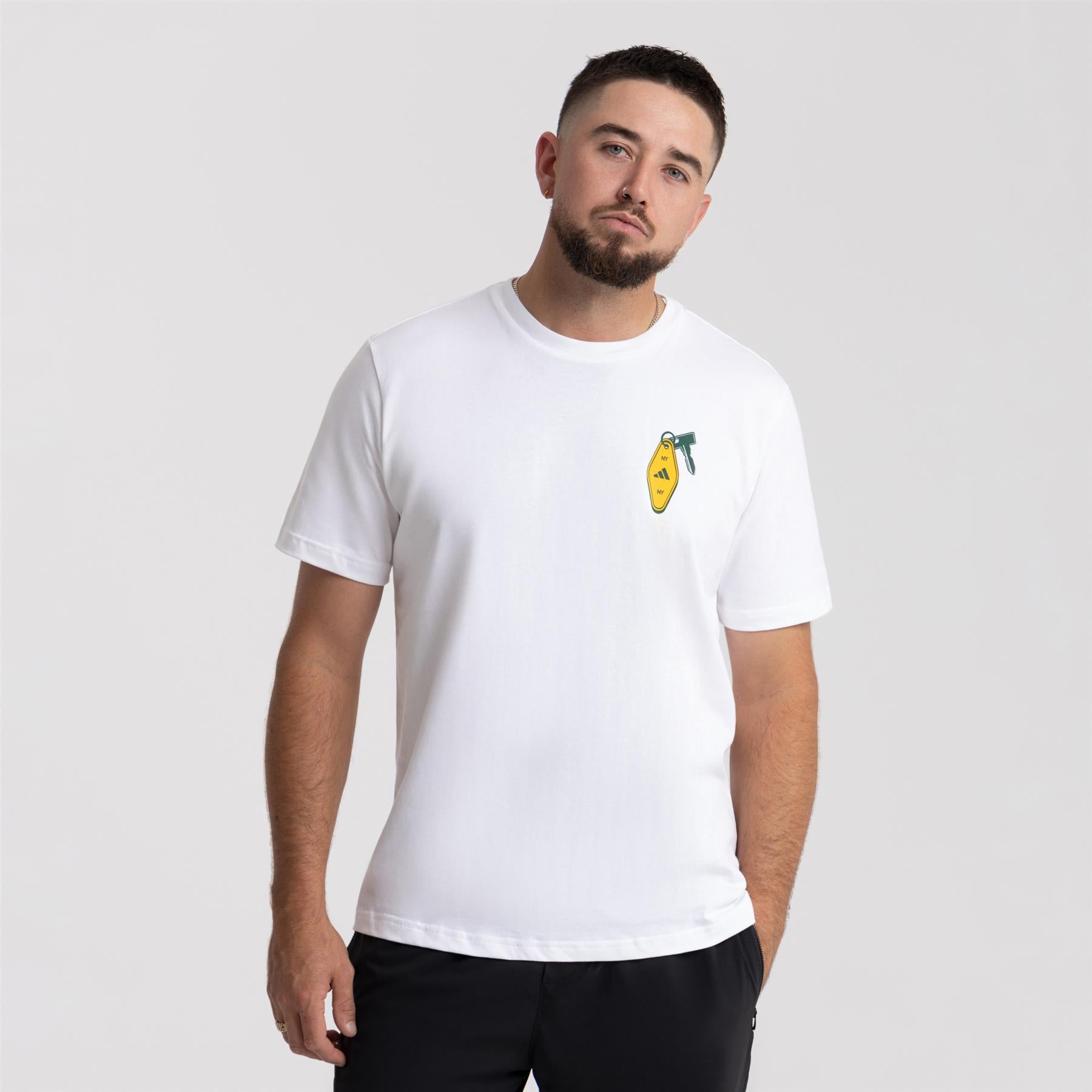 Chip In NYC Graphic T-Shirt White