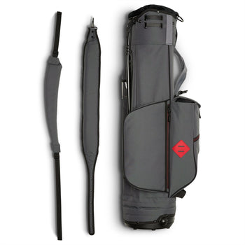 Utility Stand Bag Slate/Red