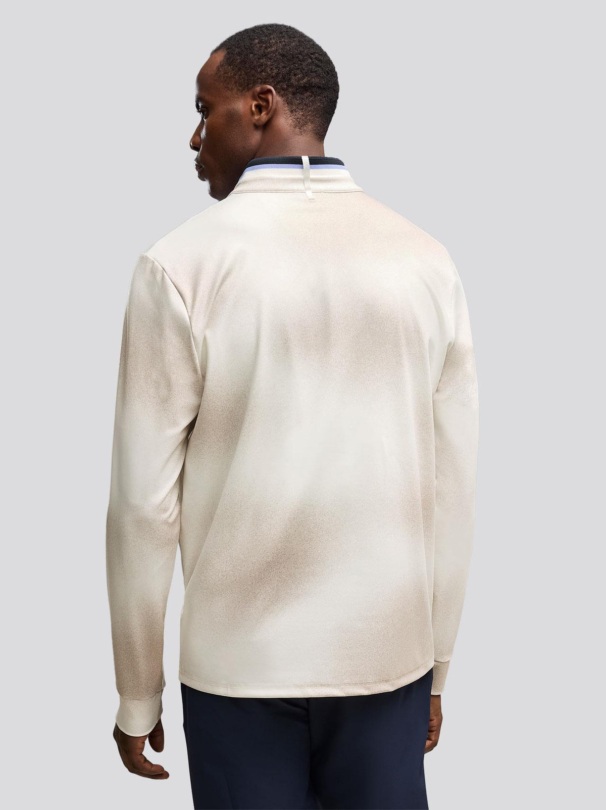 Cloudspun Tech Coastal Claret Quarter Zip Birch
