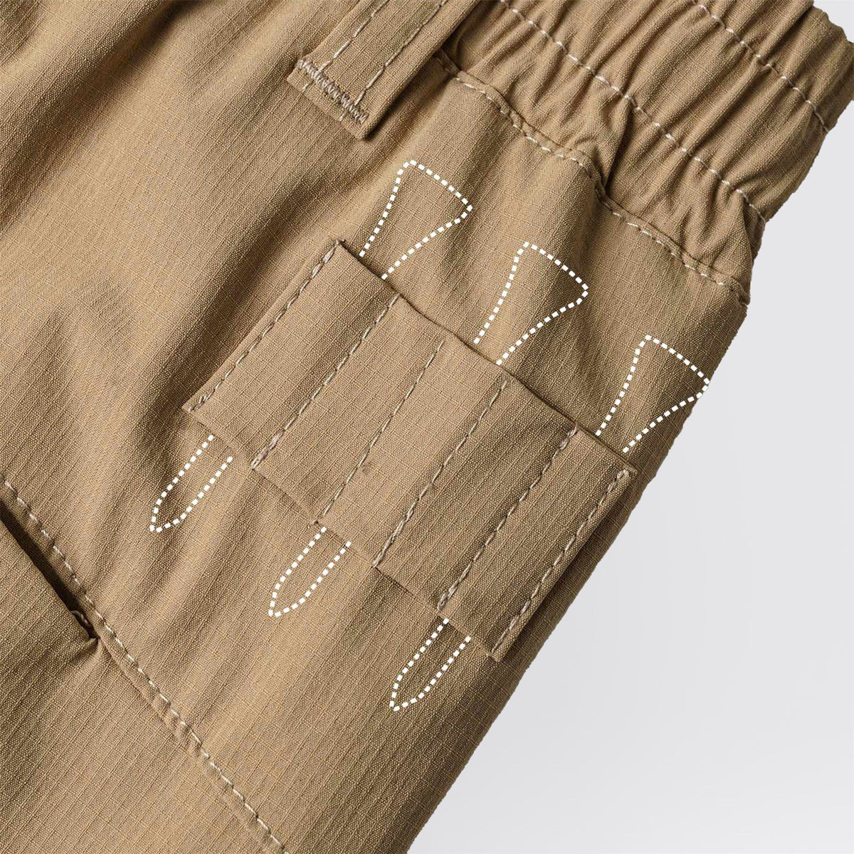 Stasher 18-inch Shorts Beige