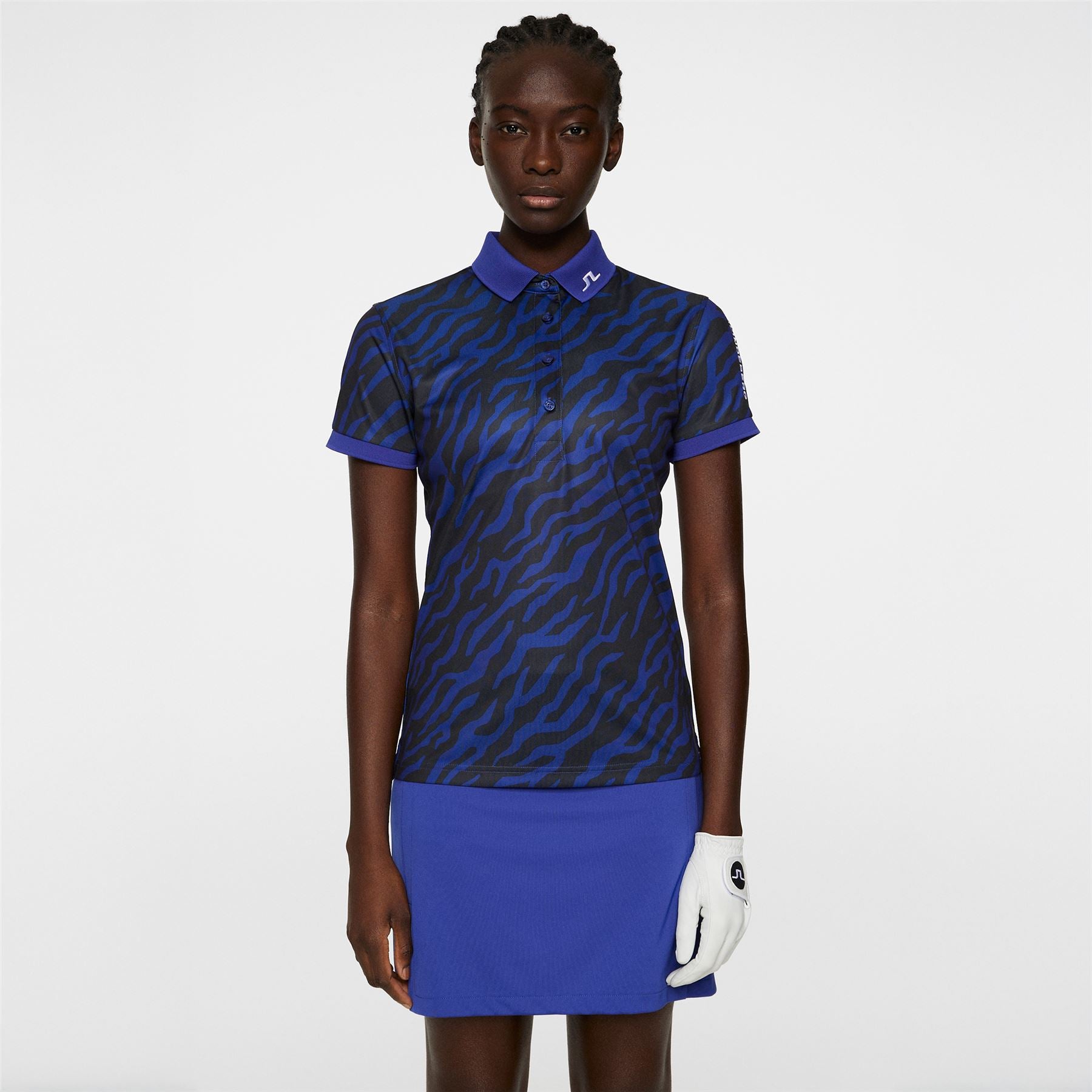 Tour Tech TX Jersey Print Polo Tour Tiger Clematis