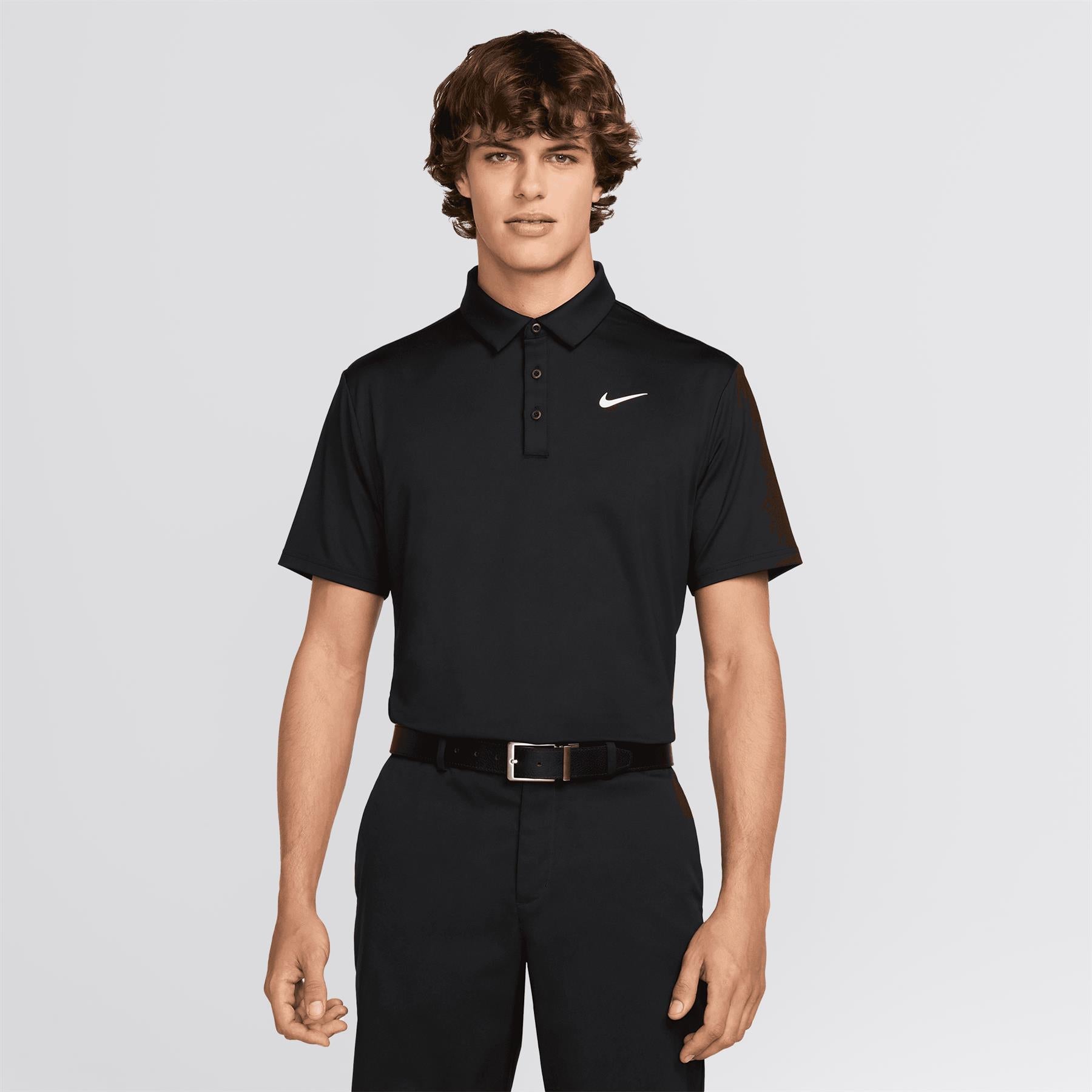 Dri-FIT Tour Solid Polo Black/White
