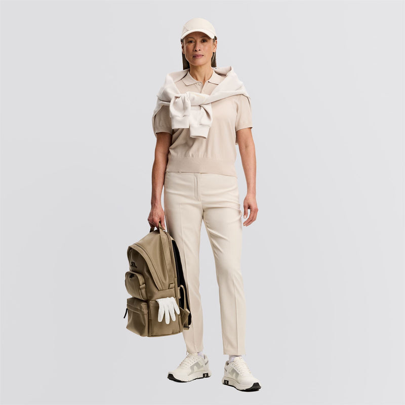 Blake Knit Polo Moonebeam
