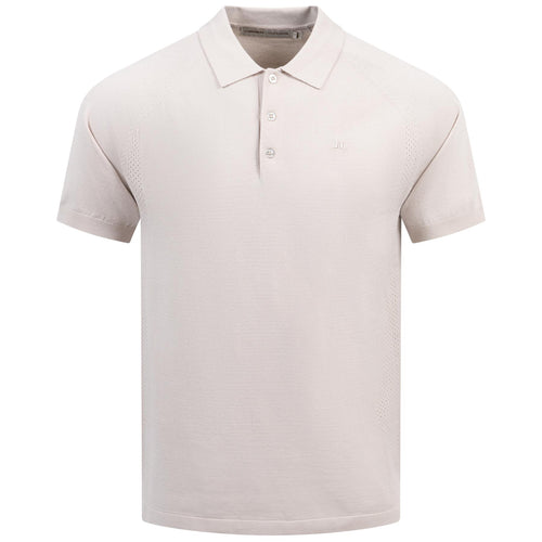 x Glenmuir Martin Knit Polo Moonbeam - PS25