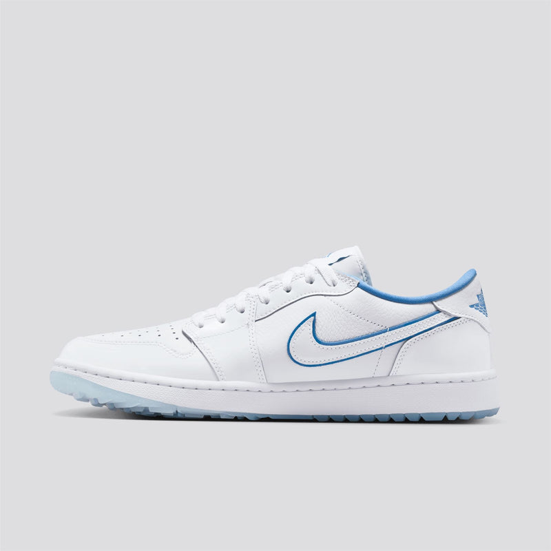 Air Jordan 1 Low Golf Shoes White/Legend Blue/Blue Tint