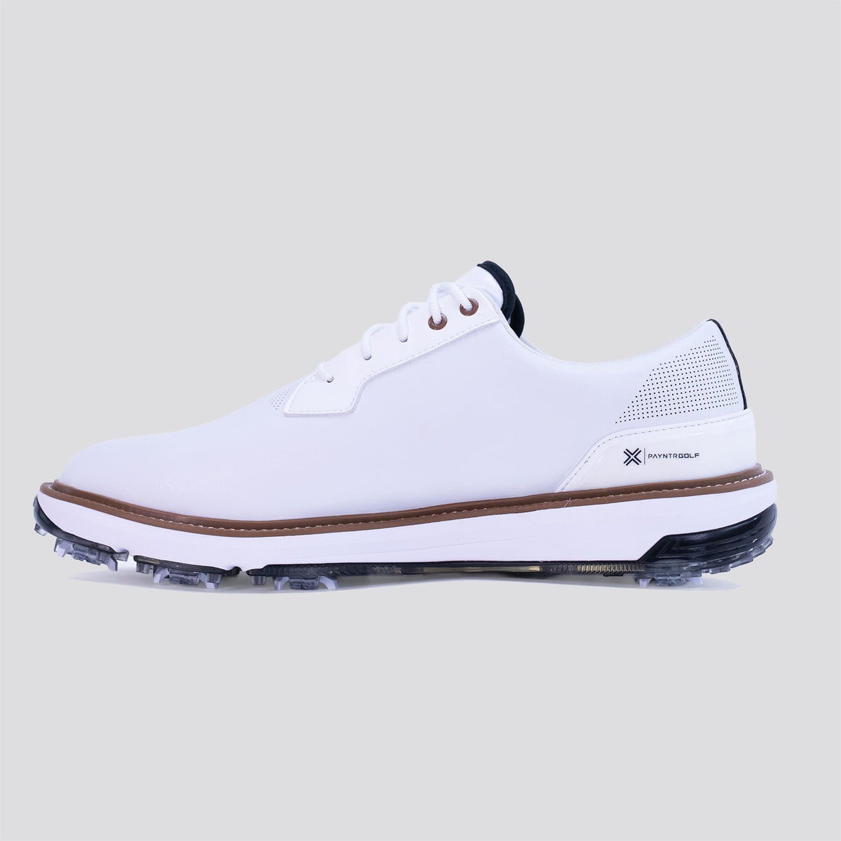 Reserve Classic Tour Spiked Golf Shoes White