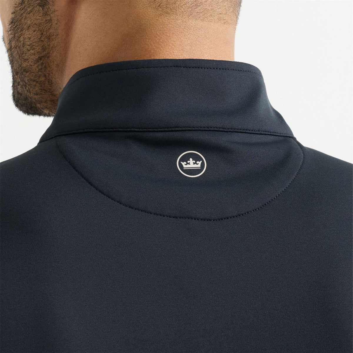 Galway Stretch Loop TY Quarter Zip Vest Black