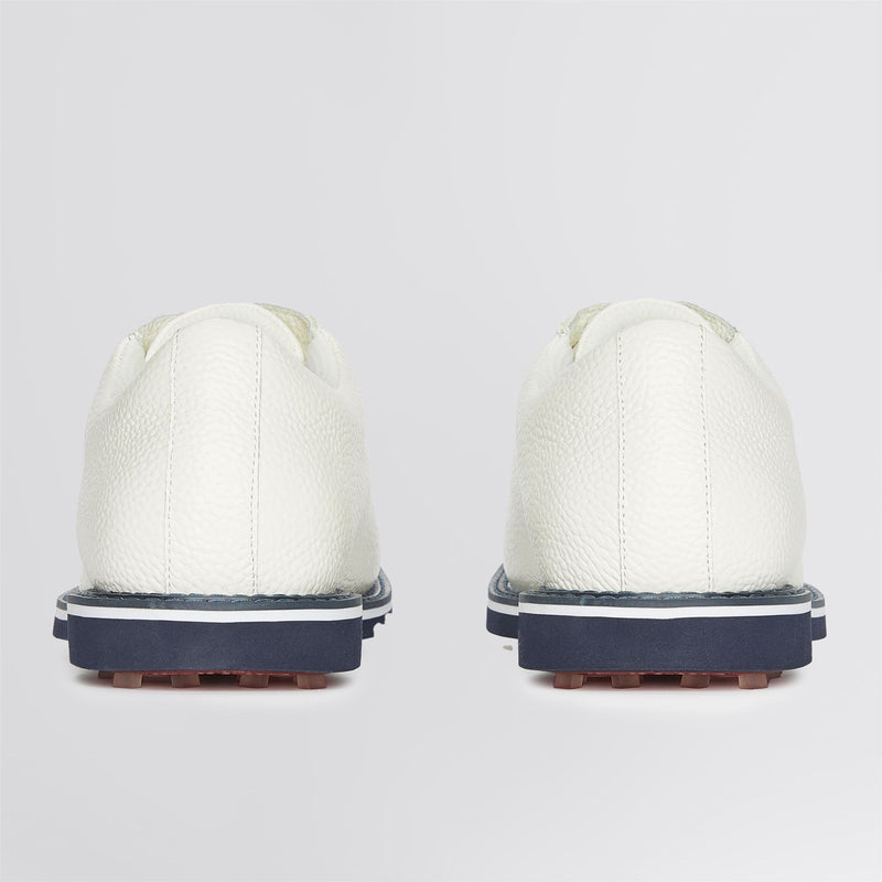 GALLIVANTER Full Grain Leather Golf Shoes Snow/Twilight
