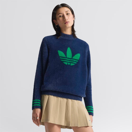 Trefoil Sweater Night Indigo