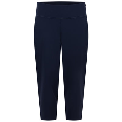 Womens Everyday Capri 3/4 Length Trousers Navy - SS24