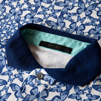 Blue Migration Polo Arctic