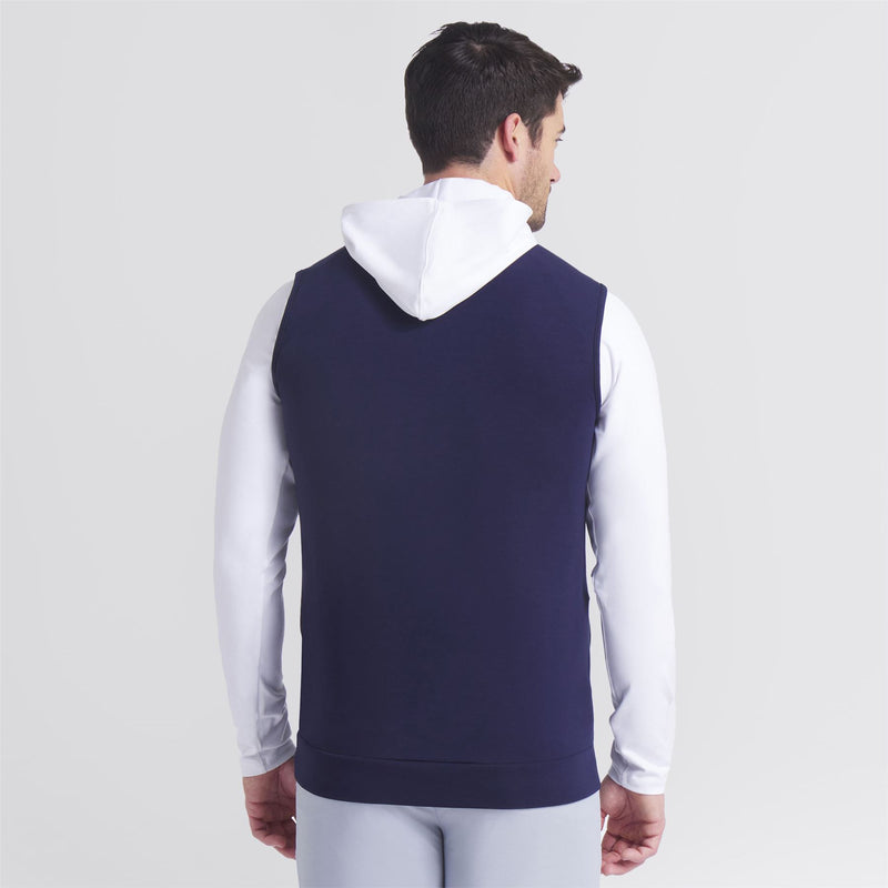 Cloudspun Fleece Hybrid Gilet Deep Navy