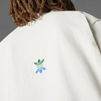 Rolling Links Skate Mock Neck Polo White
