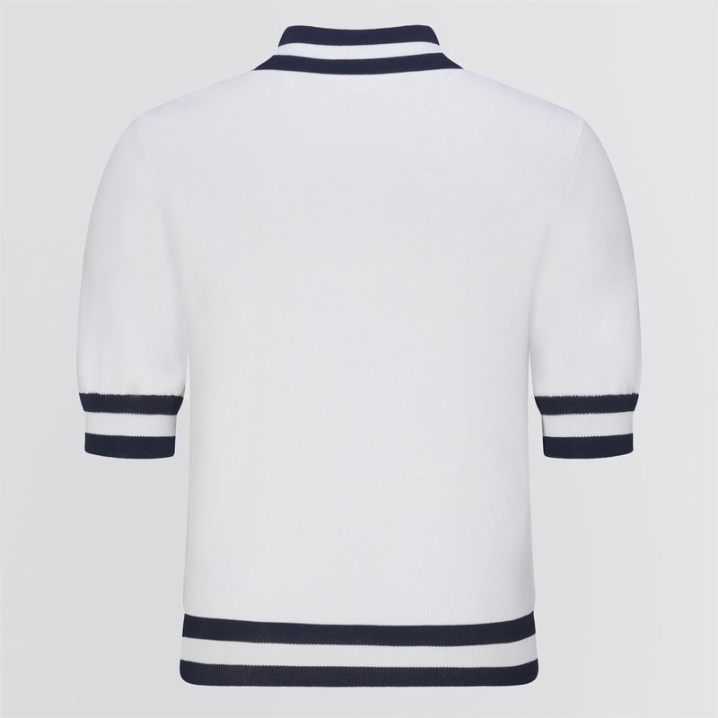 Cooper Polo White/Legacy Navy
