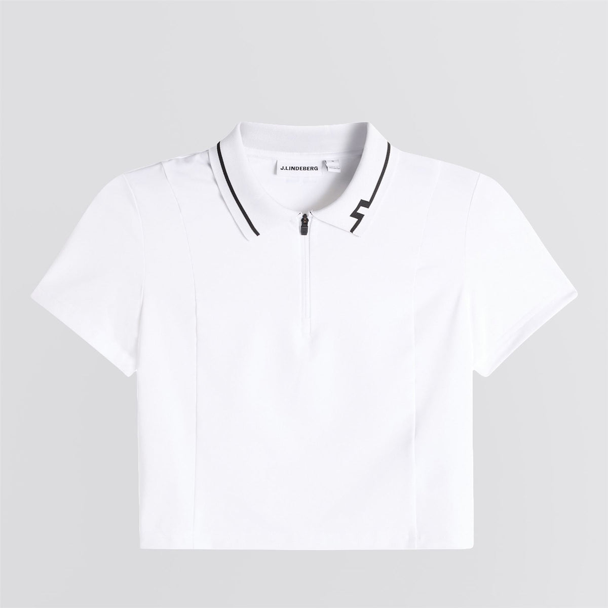 Naomi Cropped Polo White