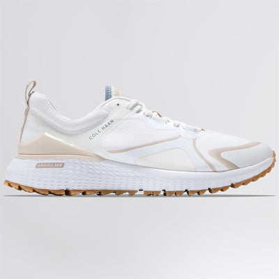 ZEROGRAND Overtake II Golf Shoes White/Ancient Scroll/Provincial Blue/Gum