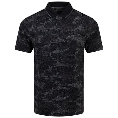 Iso-Chill Edge Stretch Polo Black/Pitch Grey - AW23