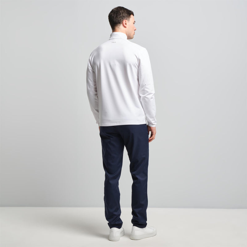RLX Half Zip Stretch Jersey Pullover Ceramic White