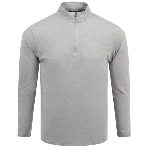 Recovery Quarter Zip Mid Layer Grey - W24