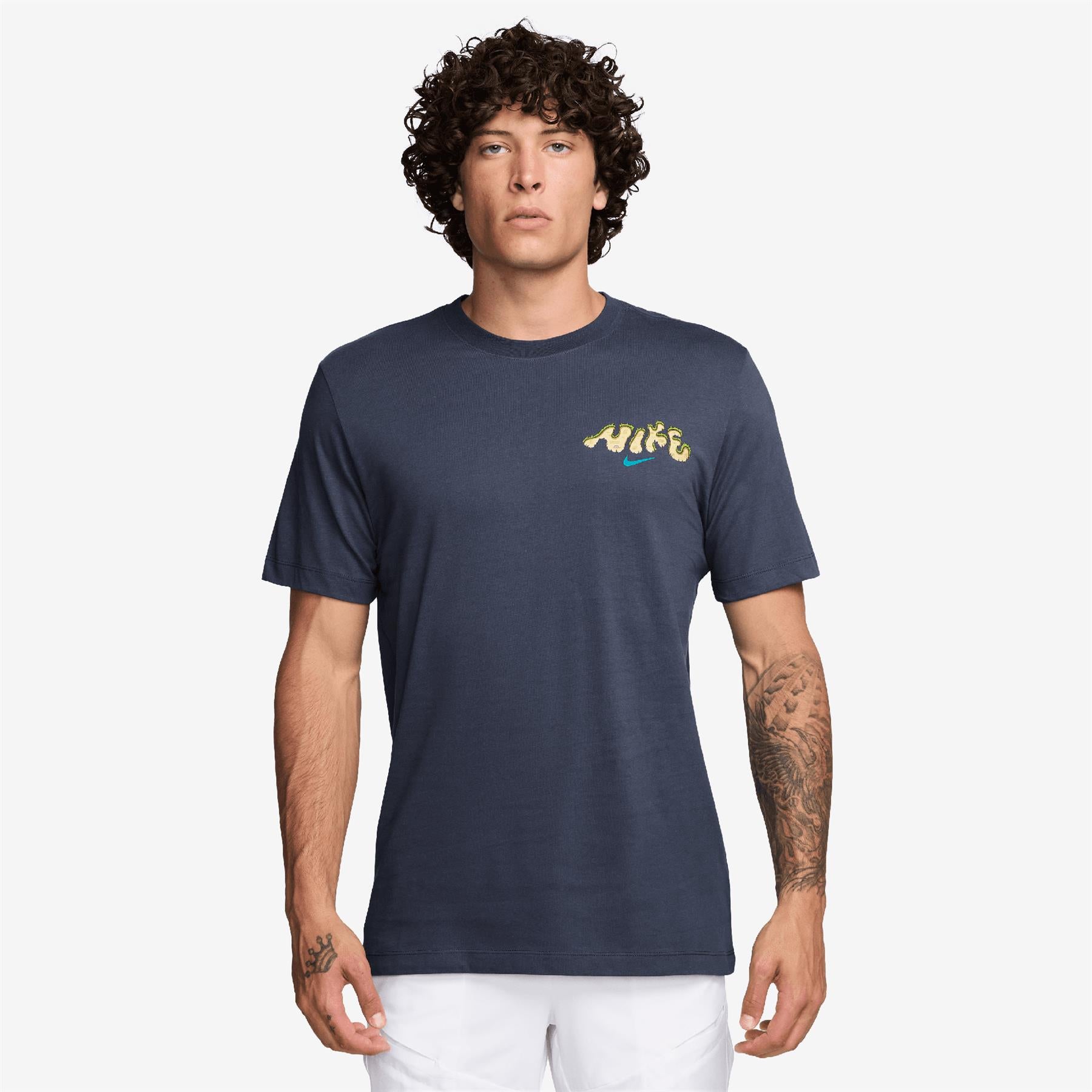 Golf Graphic 1 Cotton T-Shirt Thunder Blue