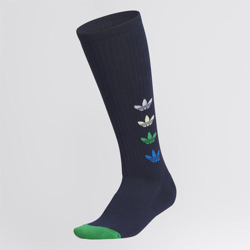 Trefoil Knee-High Golf Socks Night Indigo