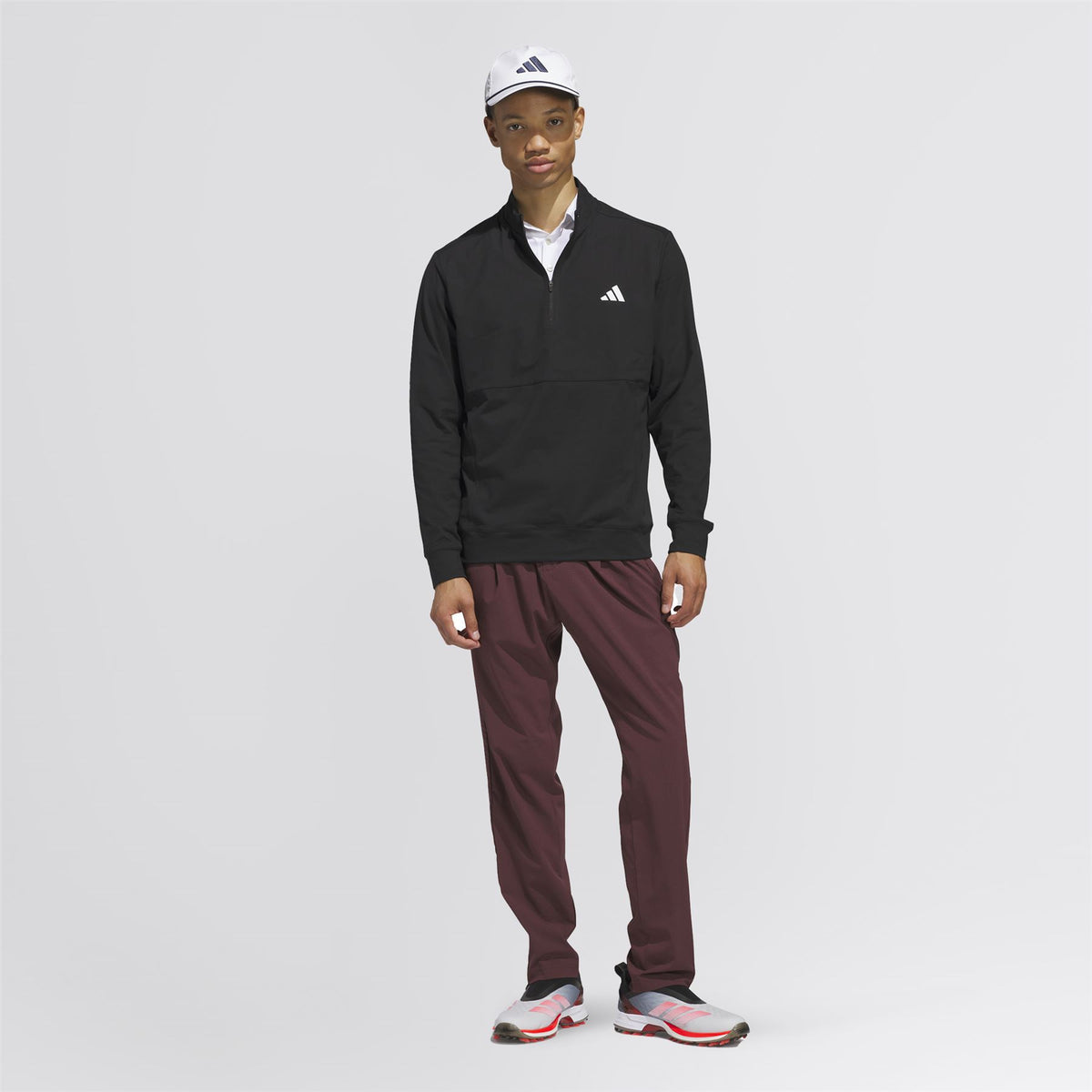 Ultimate365 Tour Quarter Zip Mid Layer Black