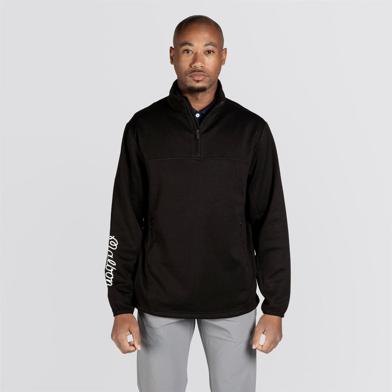 Evergreen Poly Quarter Zip