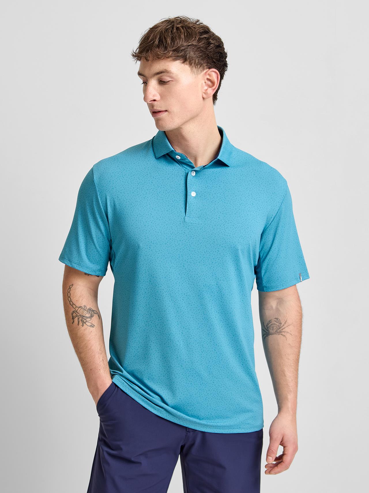 Golfer Polo Atlas Blue